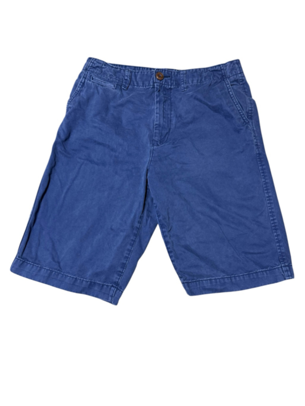 Men's American Eagle Flat Front Longboard Shorts Faded Blue Size 30